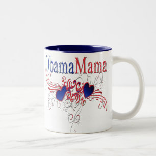 Taza Bicolor Mamá de Obama