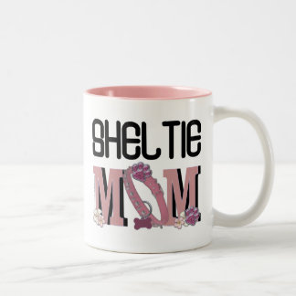 Taza Bicolor MAMÁ de Sheltie