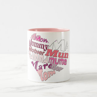 Taza Bicolor Mamá del amor