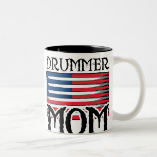 Taza Bicolor Mamá del batería