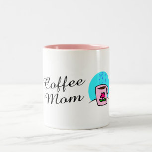 Taza Bicolor Mamá del café