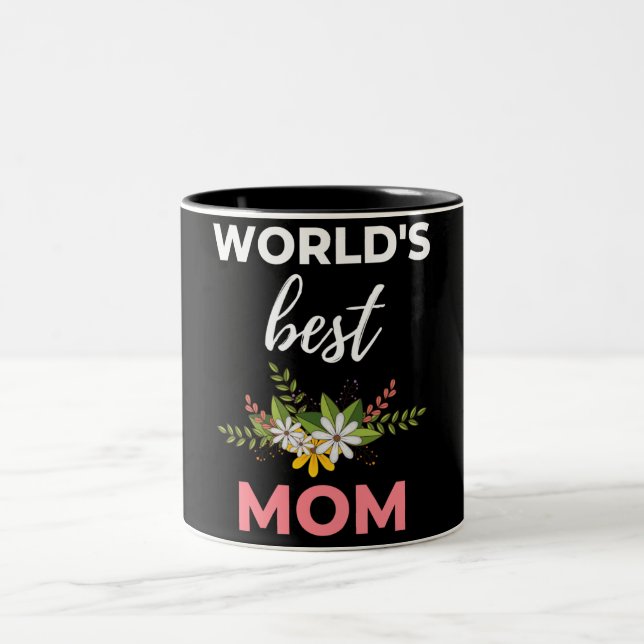 Taza Bicolor Mamá del mundo (Centro)