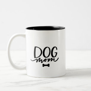 Taza Bicolor Mamá del perro