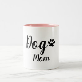 TAZA BICOLOR MAMÁ ELEGANTE DEL PERRO DE MUG_