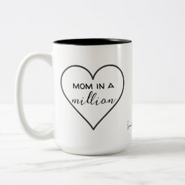 Taza Bicolor "Mamá en un millón" | Regalo del Día de la Madre