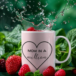 Taza Bicolor "Mamá en un millón" | Regalo del Día de la Madre