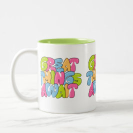 Taza Bicolor "Mamá, eres sus alas" Mug De Dos Tonos - Hermosa
