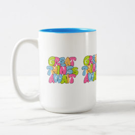 Taza Bicolor "Mamá, eres sus alas" Mug De Dos Tonos - Hermosa