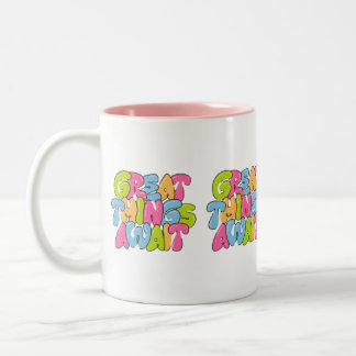 Taza Bicolor "Mamá, eres sus alas" Mug De Dos Tonos - Hermosa
