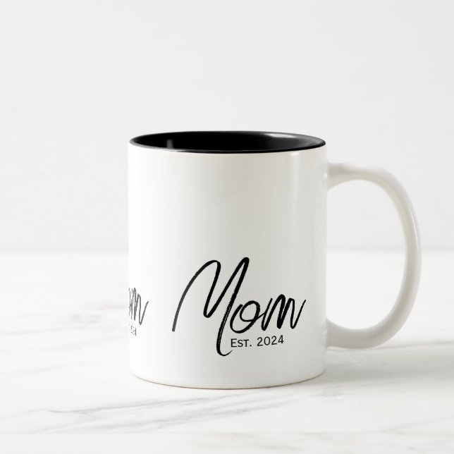 Taza Bicolor Mamá estableció nuevo regalo para mamá (Derecha)