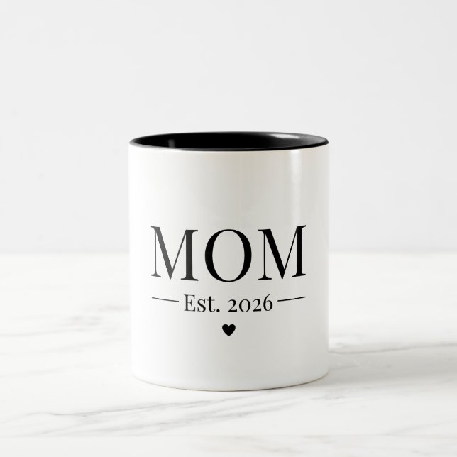 Taza Bicolor Mamá Fundada 2026 (Centro)