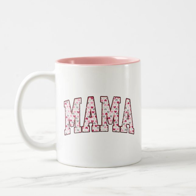 Taza Bicolor Mama Heart (Izquierda)