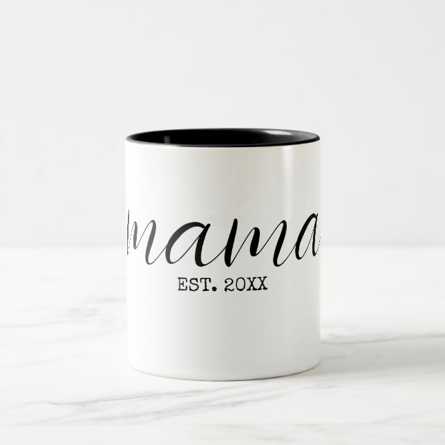 Taza Bicolor Mama personalizada (Centro)