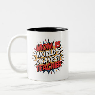 Taza Bicolor Mamá Poder