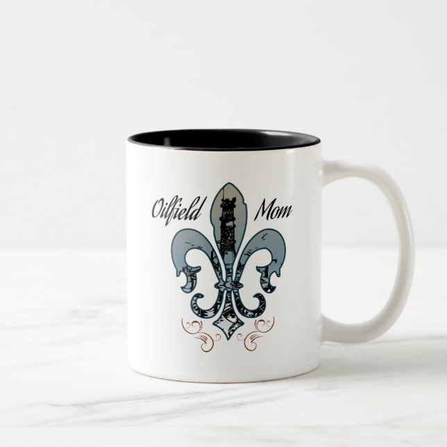 Taza Bicolor mampara de petróleo (Derecha)