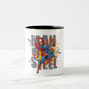 Taza Bicolor Man of Steel
