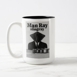 Taza Bicolor "Man Ray Stingray"