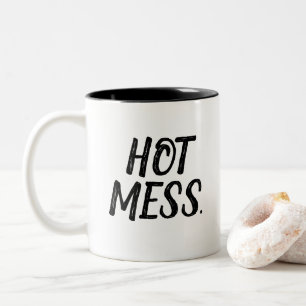 Taza Bicolor Mañana caliente del lío