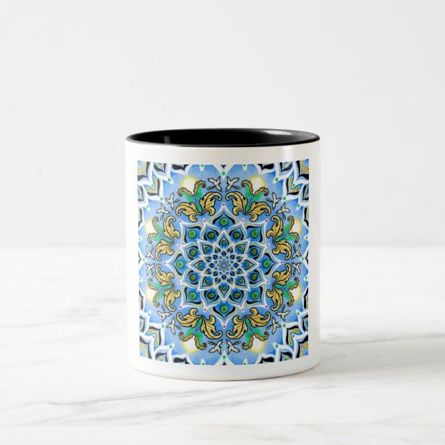 Taza Bicolor Mañana pacífica (Centro)