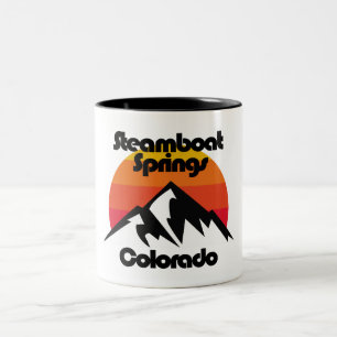 Taza Bicolor Manantiales de vapor Colorado