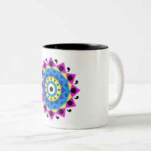 Taza Bicolor Mandala