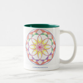 Taza Bicolor Mandala de la maestría