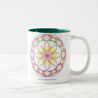Taza Bicolor Mandala de la maestría