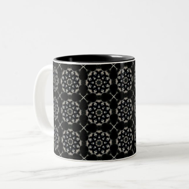 Taza Bicolor Mandala elegante (Anverso izquierdo)