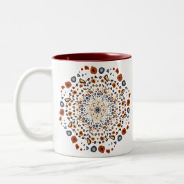 Taza Bicolor Mandala Mug