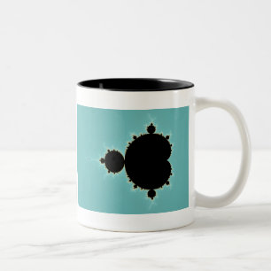 Taza Bicolor Mandelbrot fijó 06 - fractal