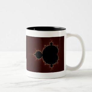 Taza Bicolor Mandelbrot Set 08 - Fractal