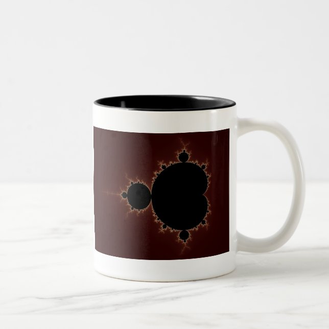 Taza Bicolor Mandelbrot Set 08 - Fractal (Derecha)