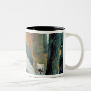 Taza Bicolor Manet el la barra, 1878-79
