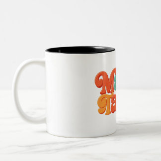 Taza Bicolor Mango Tango De Café Y Té Cup