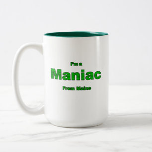 Taza Bicolor Maniac de Maine