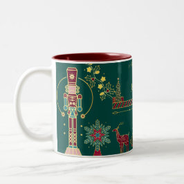 Taza Bicolor Manipulación de Navidades personalizados del Festi