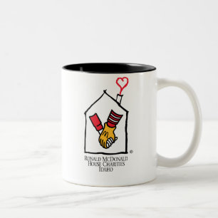 Taza Bicolor Manos de Ronald McDonald