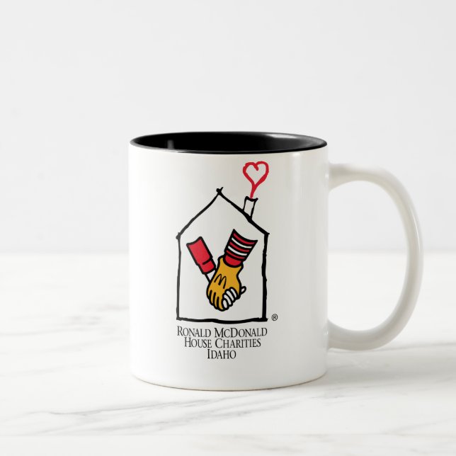 Taza Bicolor Manos de Ronald McDonald (Derecha)