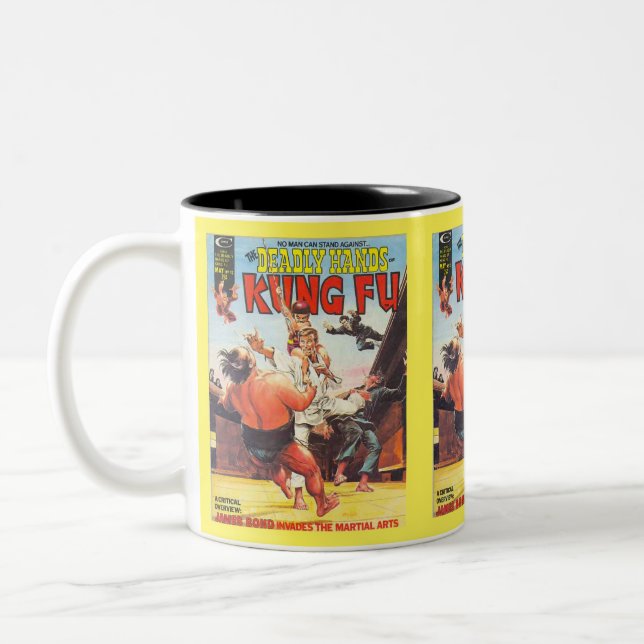 Taza Bicolor Manos mortales 21 (Izquierda)