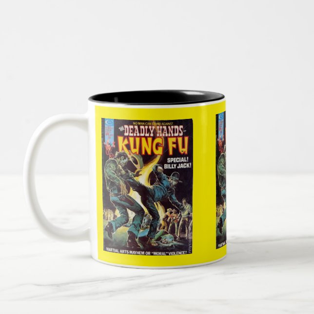 Taza Bicolor Manos mortales 23 (Izquierda)