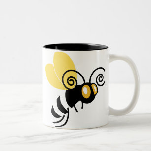 Taza Bicolor Manosee la abeja
