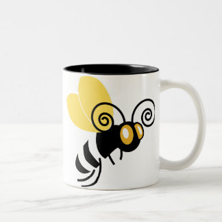 Taza Bicolor Manosee la abeja
