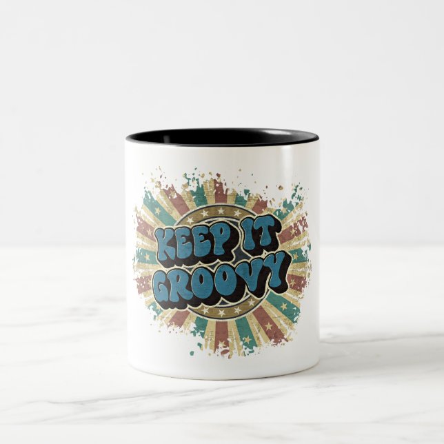 Taza Bicolor Manténgalo ruidoso (Centro)