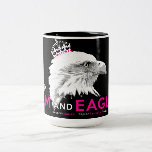Taza Bicolor ¡Mantengan la calma y el águila encendida!