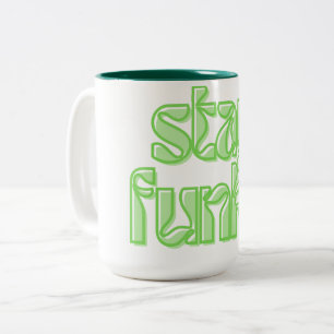 Taza Bicolor Mantente Funky