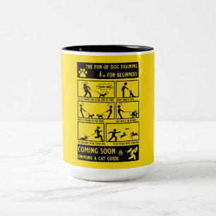 Taza Bicolor Manual de instrucciones de entrenamiento de perros