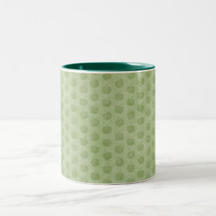 Taza Bicolor Manzanas verdes