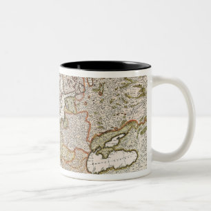 Taza Bicolor Mapa de Europa 4