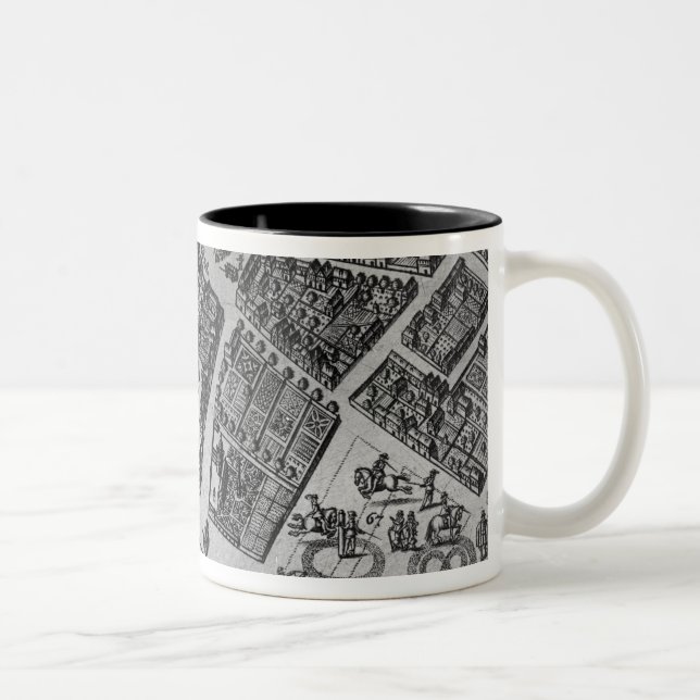 Taza Bicolor Mapa de Hamburgo (Derecha)