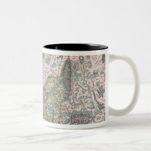 Taza Bicolor Mapa de Irlanda